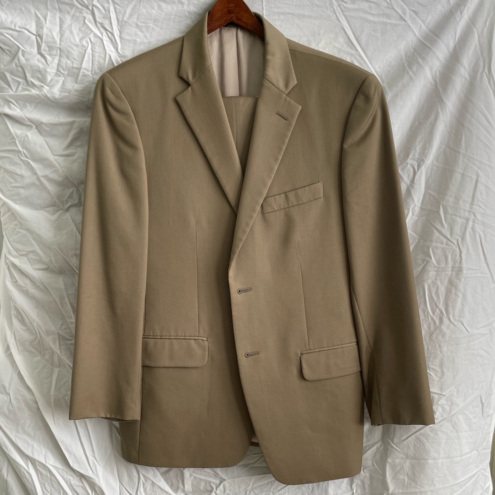 Tommy Hilfiger Khaki Suit